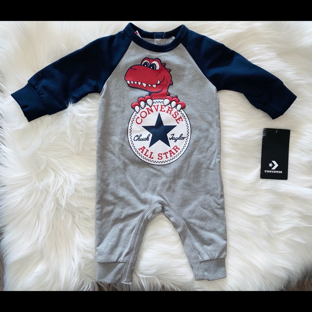 New baby Converse Romper